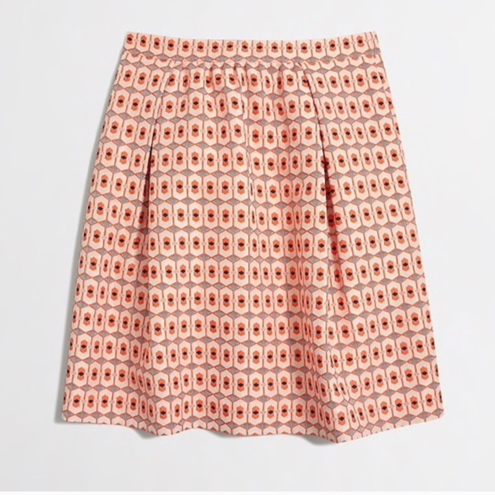 JCrew Geometric Skirt